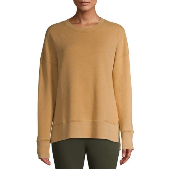 Time and Tru Women's Mustard Sweater - Picture 1 of 5